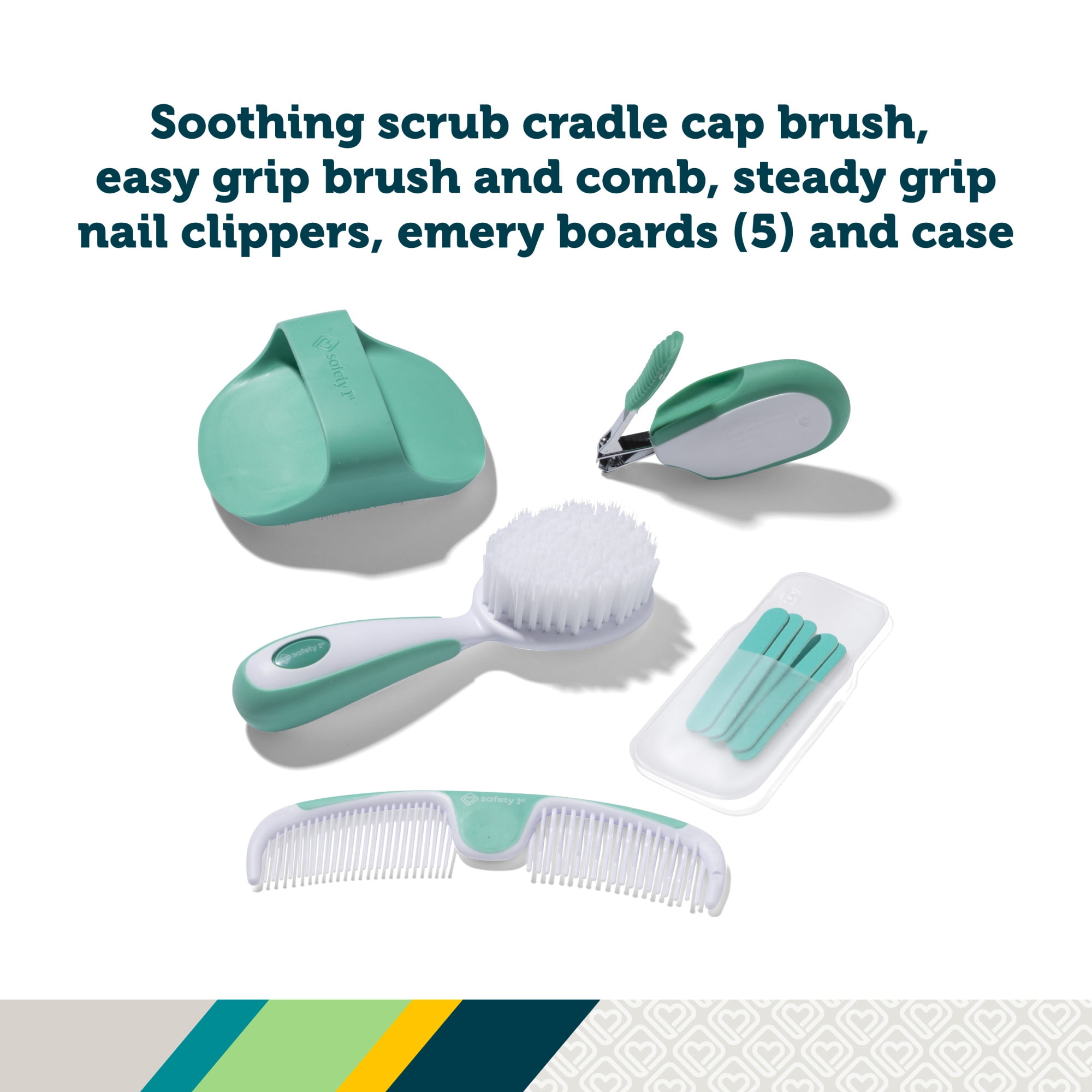 Safety 1st Nursery Care Health & Grooming Kit, Green
