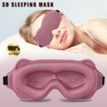 thumbnail image 2 of 3D Sleeping Mask Block Out Light Soft Padded Sleep Mask For Eyes Slaapmasker Eye Shade Blindfold Sleeping Aid Face Mask Eyepatch, 2 of 10