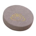 thumbnail image 3 of Cojín de meditación redondo de espuma dura de algodón y lino, desmontable, lavable, cómodo, para balcón, sala de estar, tatami, gris., 3 of 12