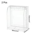 thumbnail image 2 of Uxcell 2pcs Outdoor Plug Cover Electrical Outlet Protector Box Cover 86 Type Transparent, 2 of 5