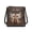 Brown-Cross Cow, variant on Cross Wolf Print Leather Satchel Bags for Women Medium Shoulder Bag Purse with Adjustable Strap, Christian Crossbody Hobo Bag with Multi Pocket for Travel Work, Brown