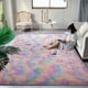 thumbnail image 1 of Tapete Decorativo Felpa Peludo Antideslizante  Para Decoracion De Interiores Cómodo Suave Sala Arcoiris  2x1.5 Genérica Alfombra de peluche Arcoris, 1 of 8