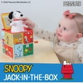 thumbnail image 2 of Juguete musical Jack-in-the-Box para niños Kids Preferred Peanuts Snoopy, 2 of 6