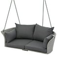 thumbnail image 3 of Spaco Patio Swing Chair, Outdoor Porch Canopy Swing with Sun-Resistant Material, Holds up to 500 LBS, 3 of 11