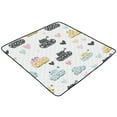 thumbnail image 7 of WOBOGO Illustration Of Colorful Cute Tanks Baby Playmats Extra Large Waterproof Rollable Activity Pads for Toddlers 50×50inch, 7 of 7
