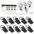 thumbnail image 4 of 50 Pcs Clips de Rideaux en Acier, Crochets de Rideaux, 4 of 8