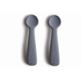 thumbnail image 4 of Mushie Cuillères d'Alimentation en Silicone Lot de 2 - Tradewinds, 4 of 8