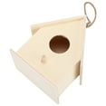 thumbnail image 2 of Kit De Casas Para Pájaros, Tablero Compuesto, Casa De Pájaros De Madera Duradera, Estilo Clásico De Cabaña De Madera, Hermoso Para Habitar Para Pájaros Salvajes Para Patio ANGGREK AC8746, 2 of 8