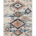 thumbnail image 2 of Rugs.com Morocco Collection Rug – 8' x 10' Ivory High-Pile Rug Perfect For Living Rooms, Large Dining Rooms, Open Floorplans, 2 of 9