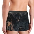 thumbnail image 3 of Uemuo Majestic Black Yak Pattern Men's Boxer Briefs,Trunk Anti-Chafing,Comfortable, Durable, and Stylish Underwear-X-Large, 3 of 9