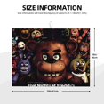 thumbnail image 3 of Lsque Five Nights At Freddy'S Pattern Drying Mat for Kitchen Counter, 18x24 Inch Ultra Absorbent Home Dish Drainer Mats Plate Holder, 3 of 8