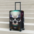 thumbnail image 6 of Gukieu Modern Abstract Colorful Skull C Print Suitcase Protective Cover, Elastic Zipper Buckle Suitcase Protective Cover, Suitable for Travel, Business Trip-Medium, 6 of 7