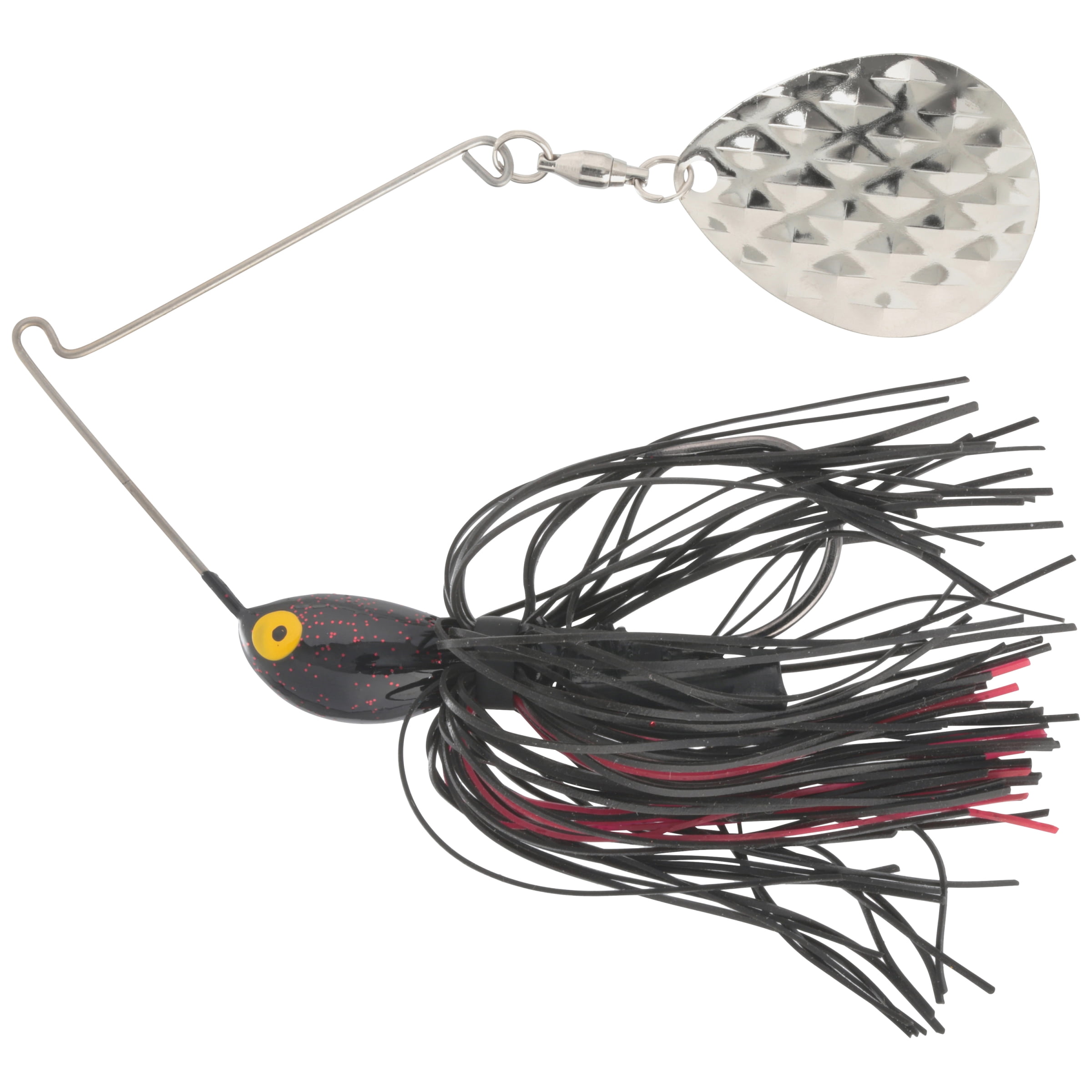 Strike King Ratlin Midnight Special 7/16oz Spinnerbait Lure Black/Red