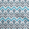 thumbnail image 1 of oneOone Cotton Poplin Twill Turquoise Blue Fabric Asian Ikat Sewing Fabric By The Yard Printed Diy Clothing Sewing Supplies 56 Inch Wide-8183, 1 of 4