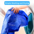 thumbnail image 3 of EYRA 2 Pack Alèse de Positionnement avec Poignées - 48"x40 Pouces (122cm x 102cm) Réutilisable et Lavable - Alèse de Transfert Multifonction pour Patient, 3 of 9