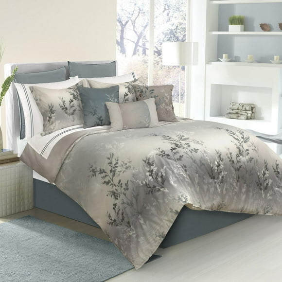 Safdie & Co. Home Deluxe Collection Green 100% Polyester Comforter Set