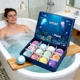 thumbnail image 3 of Bath Bomb Surprise Toy Set 12 Pack Fizzy Bath Balls with Hidden Toy Aromatherapy Bubble Bath Relaxing Spa Kit for Home Bathing Fun Stress Relief Gift Set for Bath Time Use, 3 of 6