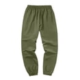 thumbnail image 4 of Resicozy Mens 2 Piece Tracksuit Fleece Hooded Sweatshirt Sweatpants Set Casual Athletic Sweatsuits Army Green S, 4 of 4