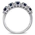thumbnail image 4 of Everly Women's Sapphire 14k White Gold Ring, 4 of 8