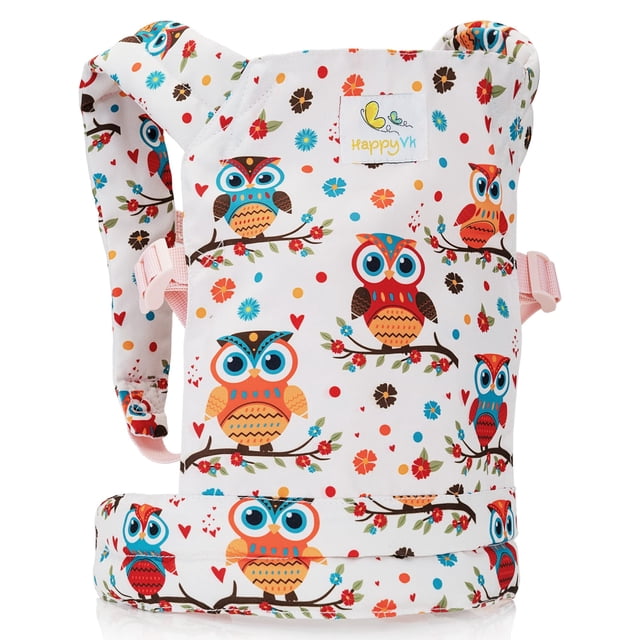 Muñeca portamueñecas HappyVK para niñas pequeñas, diseño de búho