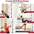 thumbnail image 3 of XILIHAI Resistance Band Door Anchor Strap, Portable Home Gym Workout Accessory, Space Saving Easy Set up, Secure Multi Point Anchor (Bands Not Included)-1PCS, 3 of 8