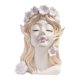 thumbnail image 5 of Estatua de niña hada Perfecl Adorno de escritorio Hada Maceta Figura decorativa Rosa, 5 of 8