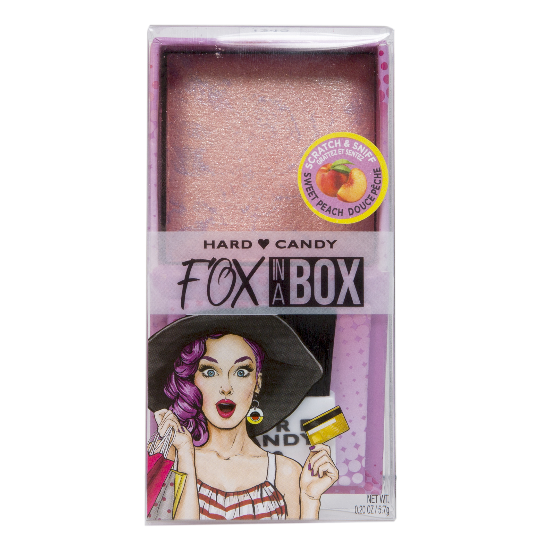 Hard Candy Fox In A Box Blush, 1345 Uptown Girl, 0.25 oz