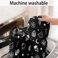 thumbnail image 5 of Black Gothic Skull Cat Pattern Bathroom Rugs Mat,Non Slip Microfiber Bathroom Rug,Rubber Backing,Soft Bathroom Mats for Bathroom Floor,Tub and Shower,17x27in(43x68cm), 5 of 5