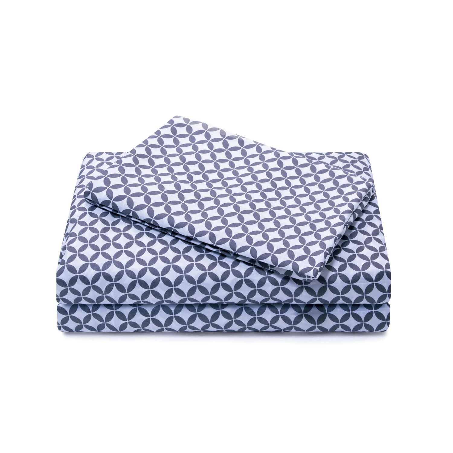 Mainstays Soft, Easy Care, Microfiber Sheet Set – Printed, Available Sizes: Twin, Double, Queen