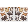 thumbnail image 3 of Colorful Cartoon Cats 3 Ring Hardcover Binders 1.5in Round Rings for Letter-Size Folder Paper Organizer Pockets for Office Student Recipe, 3 of 9