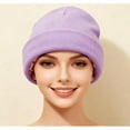 thumbnail image 6 of 2026 New Satin Lined Beanie for Women & Men, Warm Cuffed Beanie for Cold Weather, 6 of 9