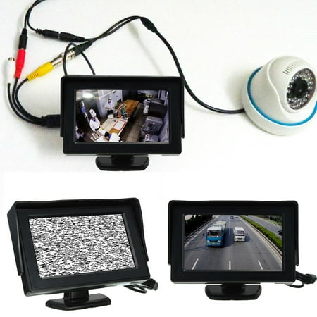 HD 4.3 inch LCD Video Security Tester CCTV Camera Test Monitor FPV Snow