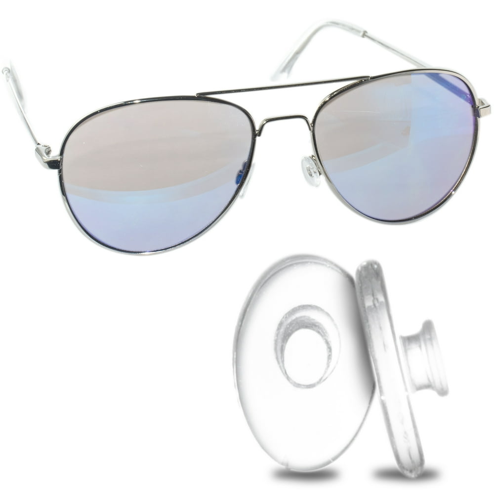 GMS Optical 13mm Oval SlideIn Nose Pads for Glasses 10 Pair