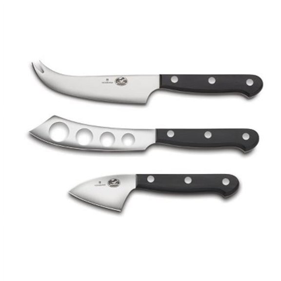 Victorinox Swiss Army 3-Piece Gourmet Cheese Knife Gift Set