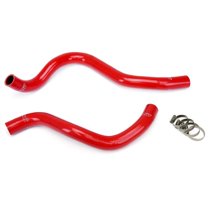 HPS Performance  Reinforced Silicone Radiator Coolant Hose Kit for 1998-2002 Honda Accord 3.0L V6, Red