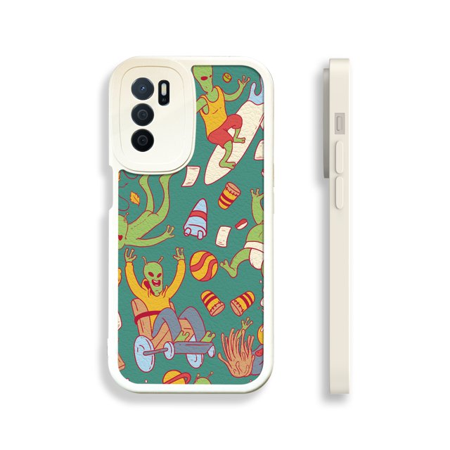 Mejora el estilo de tu iPhone con una exclusiva funda plateada mate adornada con fascinantes ilustraciones