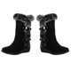 thumbnail image 3 of EeaseMX Botas de felpa de tubo medio para mujer, otoño e invierno, 1 unidad (talla 37), 3 of 7