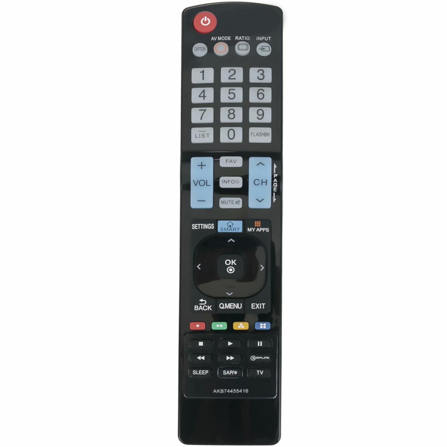 LG AKB73756567 LED HDTV REMOTE CONTROL