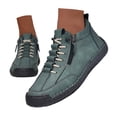 thumbnail image 4 of NOKIO Men's Retro Sneakers Fashion Side Zipper Outdoor Sport Shoes Comfortable Elastic Strap S𝗅ip On Casual Shoes Lightweight Dress Walking Driving Shoes, 4 of 4