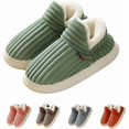 thumbnail image 1 of wonima44 Slipper Booties Women Men Cloud Slippers Fluffy Slippers for Women Warm Thick Sole Anti-Skid House Shoes, 1 of 1