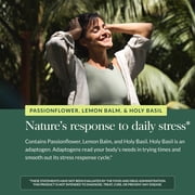 Gaia Herbs Relax Gummies - Supports Calm Feelings* - With Passionflower & Lemon Balm - 45 Vegan Gummies (15 Servings)
