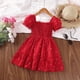 thumbnail image 2 of Vestido de verano para niñas, falda de lunares con ondas, falda de princesa de manga corta para niños, ropa para niños, 2 of 6