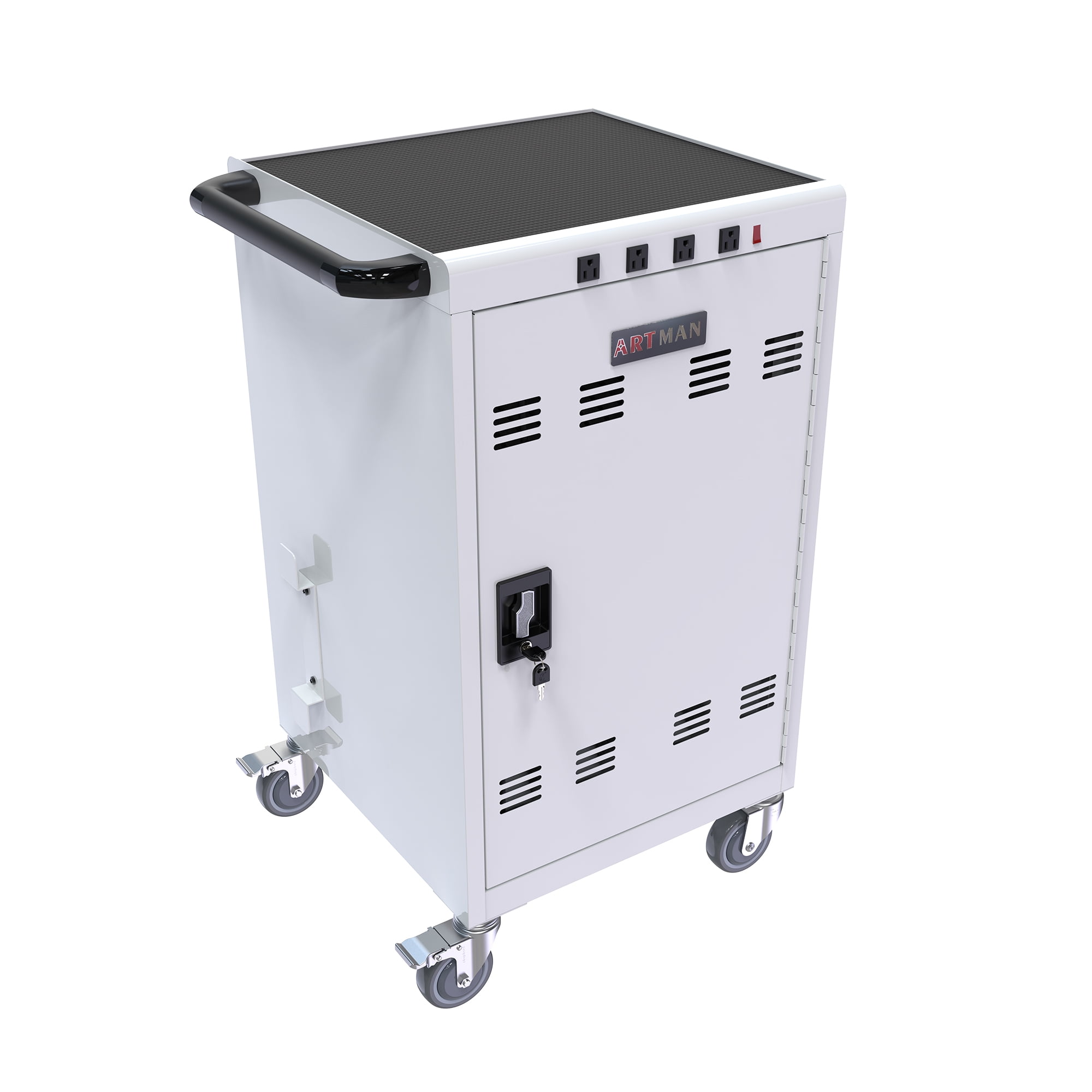 32Bay Laptop Charging Cart, Mobile iPads Charging Cart for Under 17