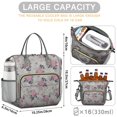 thumbnail image 5 of Pioneer Flower Floral Print Pattern Womens Lunch Box for Work,Insulated Large Lunch Bag for Tween and Teen,Loncheras Para Mujer,Leakproof Adult Lunch Bag for Work,Beach,Travel,Picnic,Camping, 5 of 7