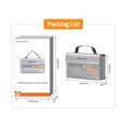 thumbnail image 2 of yeacher Sunnylife DC830 Mini 4K/AVATA2 Fireproof Battery Charging Bag - Lithium Protection, Explosion-Proof, Water-Resistant for Drones, 2 of 6