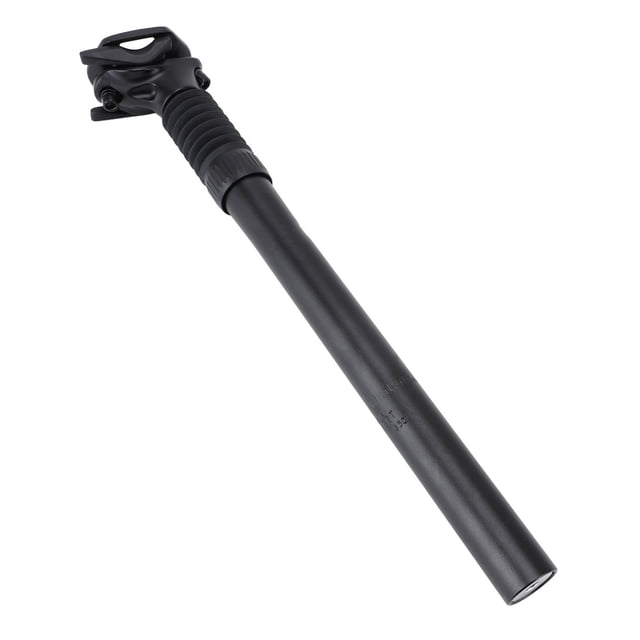 Suspension Seatpost, Lightweight Aluminum Alloy Effective Vibration Absorption with Spring Coils Anodized Surface Adjustable Rear Float Design for Replacement