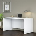 thumbnail image 2 of Scranton & Co 60" x 30" Contemporary Engineered Wood Computer Desk in White, 2 of 5