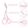 thumbnail image 2 of Tijeras para cejas para mujeres Tijeras recortadoras de cejas con peine Tijeras para dar forma a las cejas Accesorios de belleza para hombres y mujeres, 2 of 6