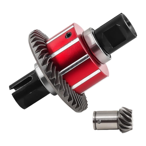 Conjunto de engranaje diferencial 39T 12T Durabilidad Fácil instalación Portátil Carbono Rojo