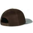 thumbnail image 4 of Outdoor Cap OC771 Premium Modern Trucker Cap-Heathered Stone/Brown/Ln Ocean Blue-Adult, 4 of 8